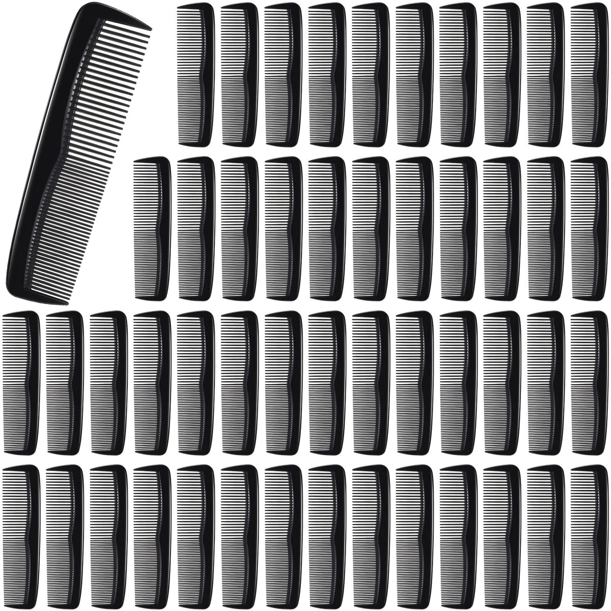 Didaey 50-pcs pocket combs pack for versatile hair care on the go