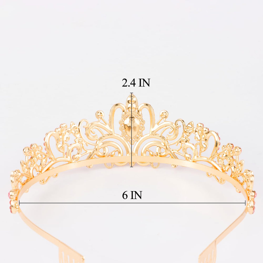 Didder alloy rhinestone crown showing durable material and diamond-like shine.