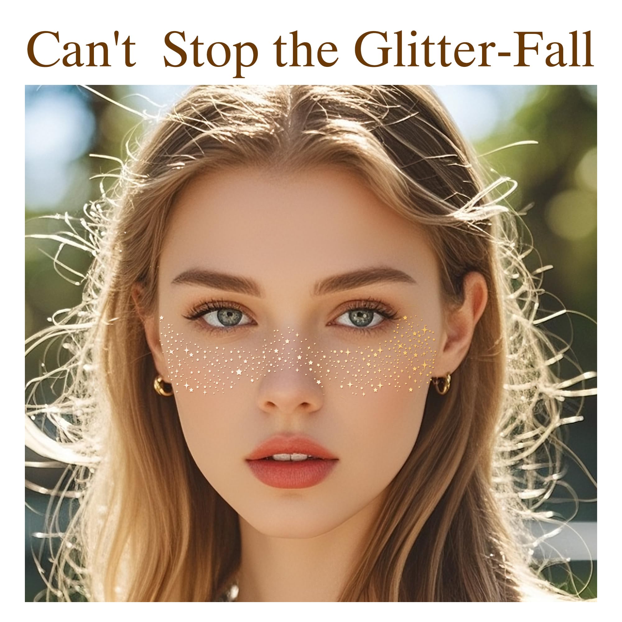 Diesetsr Glitter Freckles nose-fit patch demonstrates precise contour for seamless wear.