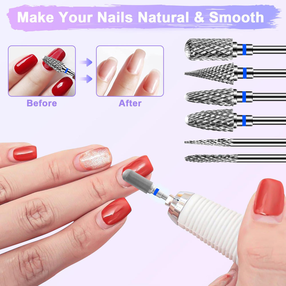 Diesisa 3/32in universal size fits most nail machines for easy setup.