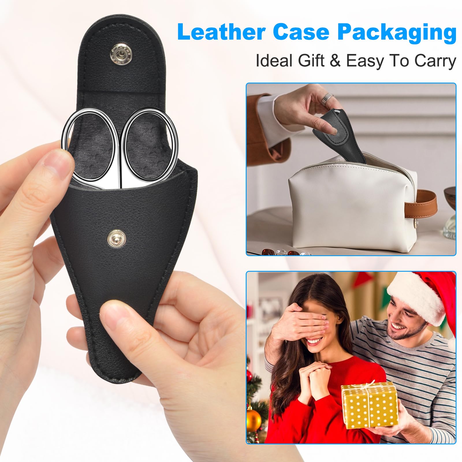 Diesisa curved cuticle scissors gift-ready packaging for gifting