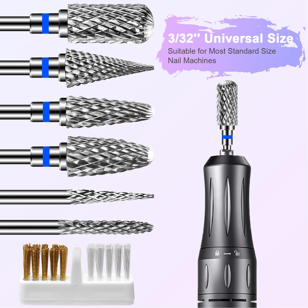 Diesisa cuticle bits closeup highlighting durable tungsten carbide for long-lasting use.