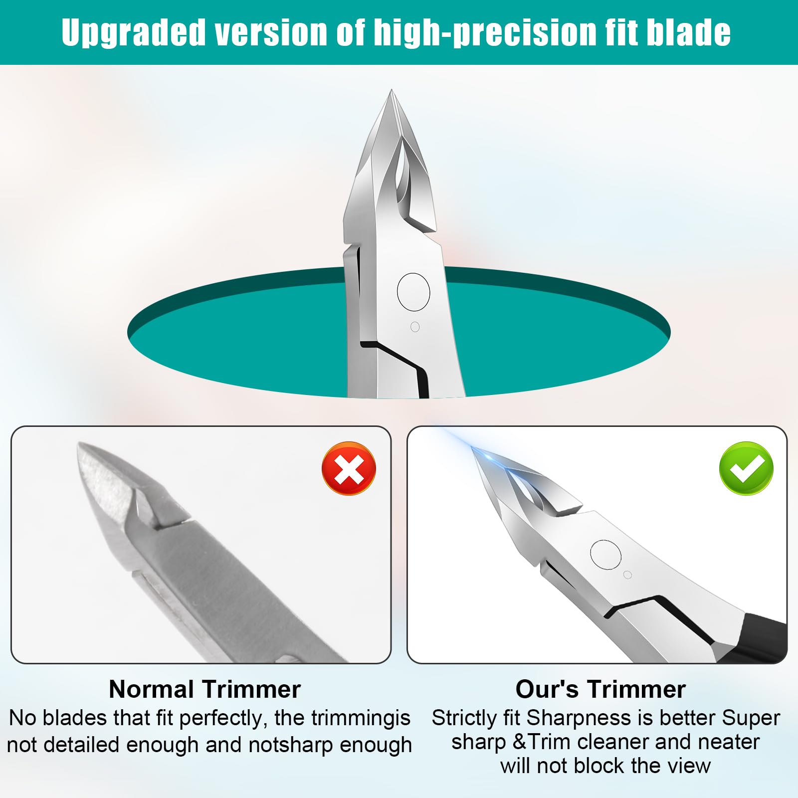 Diesisa ergonomic design reduces wrist strain for comfortable trimming sessions.