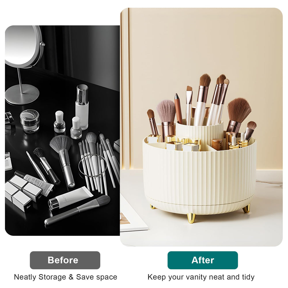 Diesisa multipurpose desktop storage ideal for cosmetics, office supplies, or crafts.