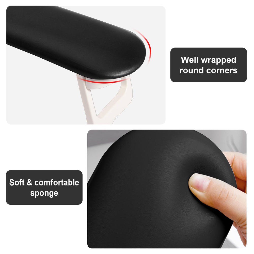 Diesisa nail arm rest with anti-slip pads for stability during nail art.