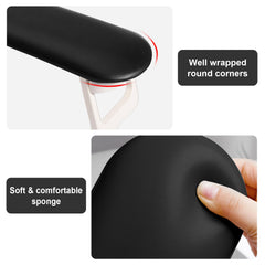 Diesisa nail arm rest with anti-slip pads for stability during nail art.