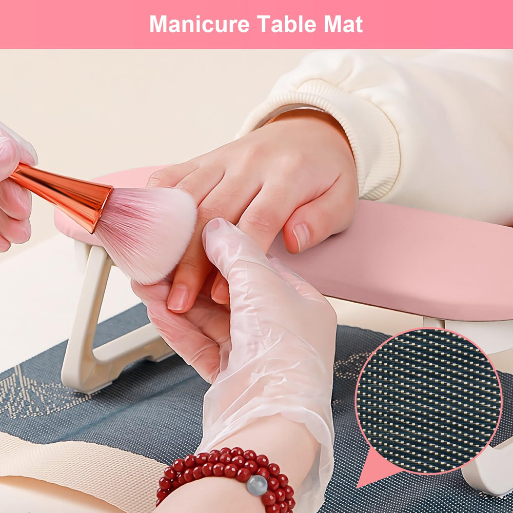 Diesisa nail arm rest durable foam pink delivers comfortable support for long sessions