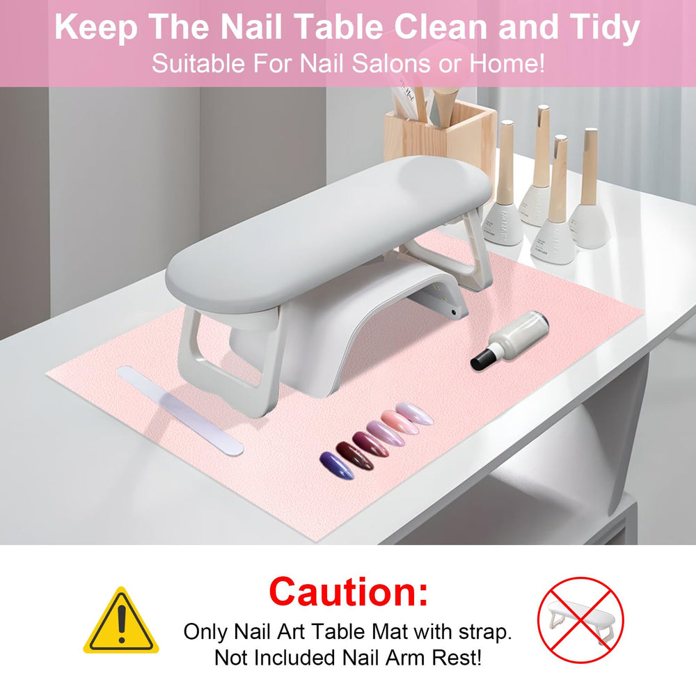 Diesisa Nail Arm Rest Pad anti-slip top layer keeps tools steady