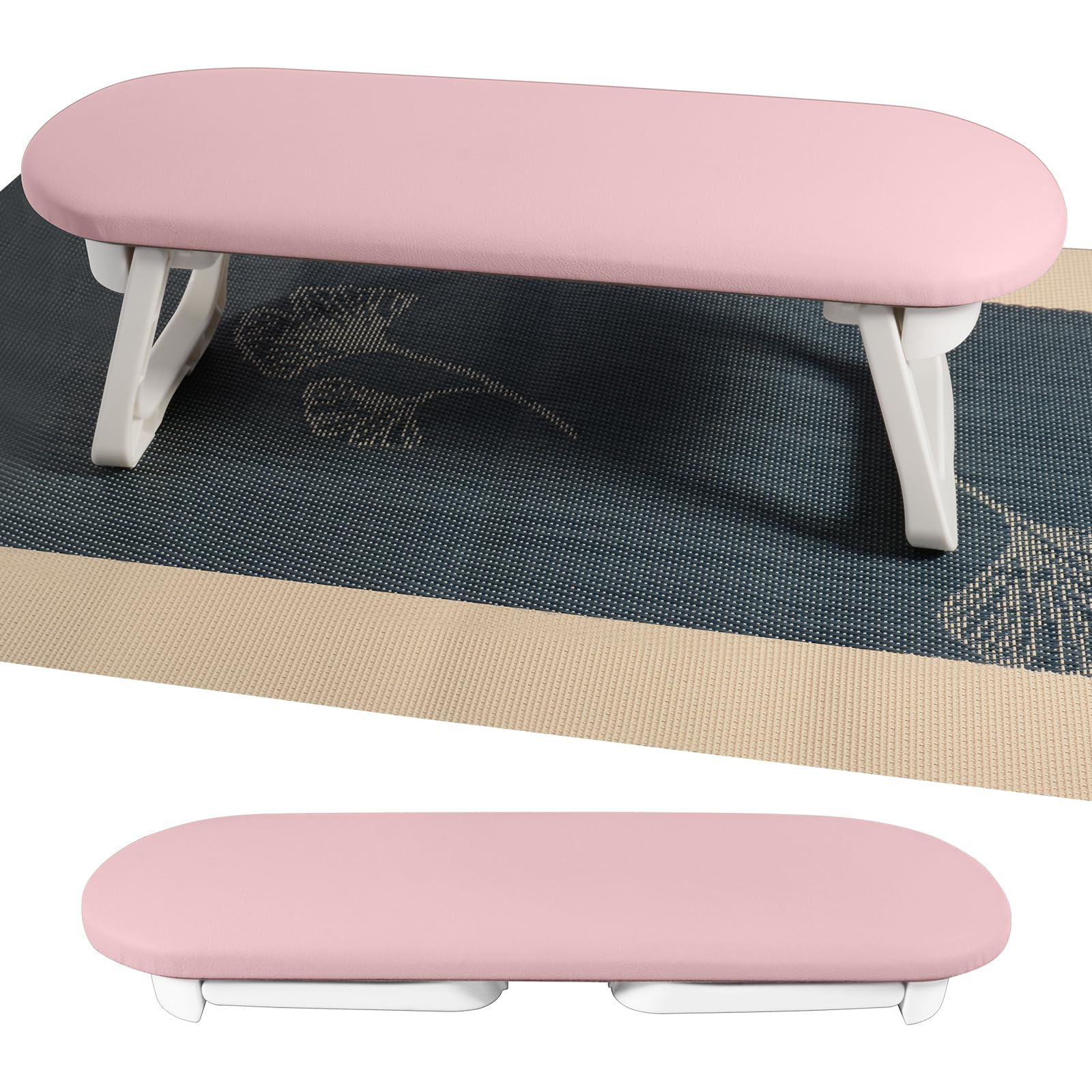 Diesisa nail arm rest salon-use pink ideal for professional manicure stations