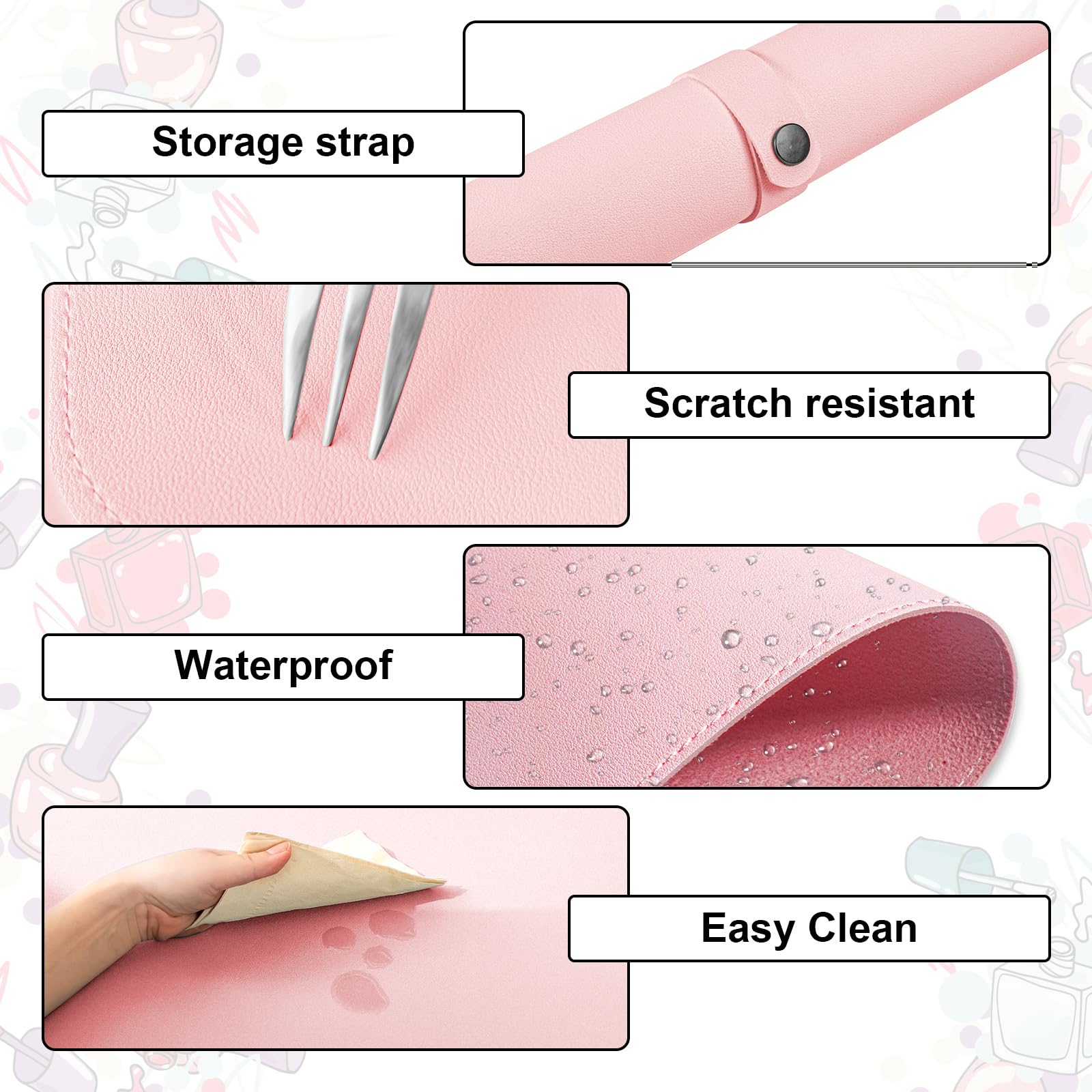 Diesisa microfibre PU leather surface feels soft and stain resistant