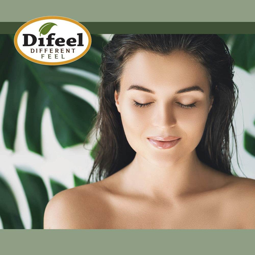 Difeel Argan Oil bottle ready for daily use and easy routine