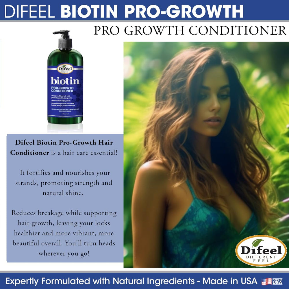 Difeel Biotin Premium Hair Oil bottle offers quick absorption and scalp nourishment