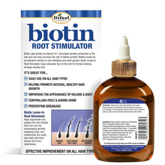Difeel Biotin Root Stimulator texture close-up highlighting lightweight non-greasy feel