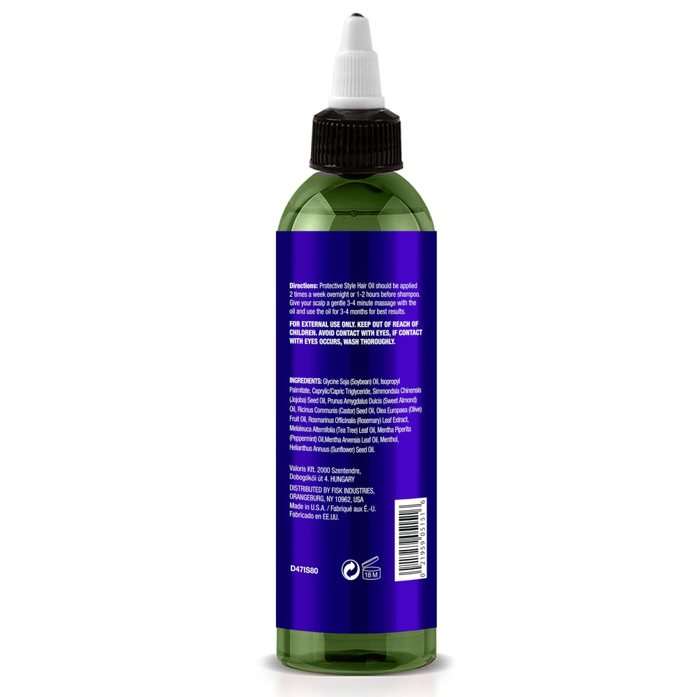 Difeel braided styles oil application nourishes roots and eases tension