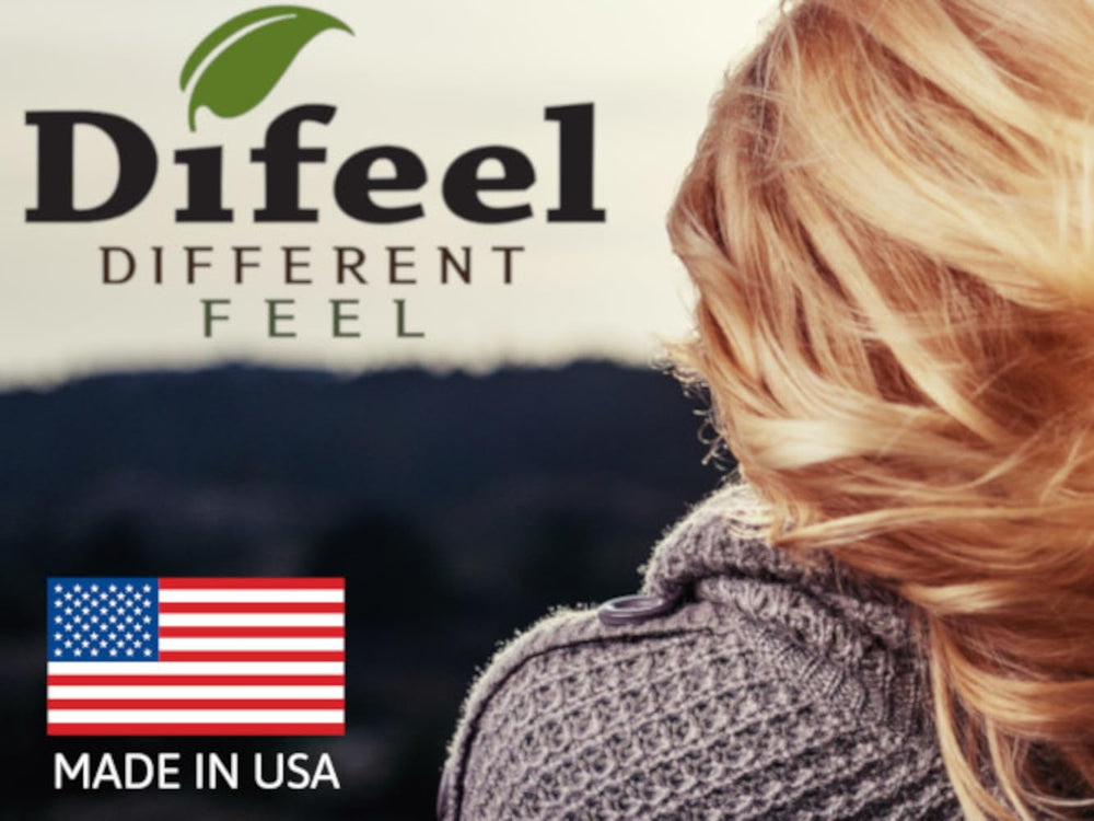 Difeel Rice Water Leave-In Spray frizz-control action during humid weather.