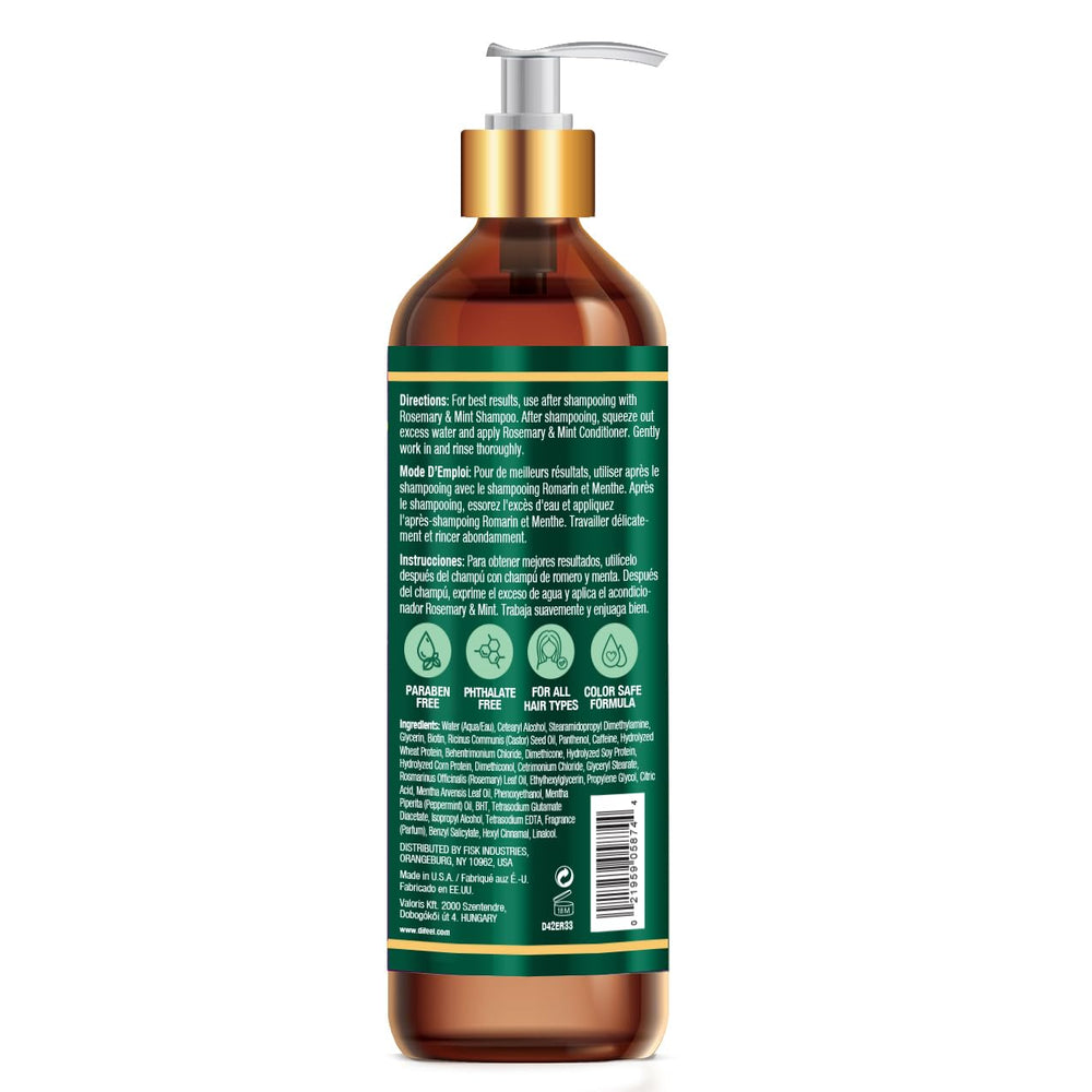 Difeel rosemary-mint conditioner swirl invigorates scent for daily routine