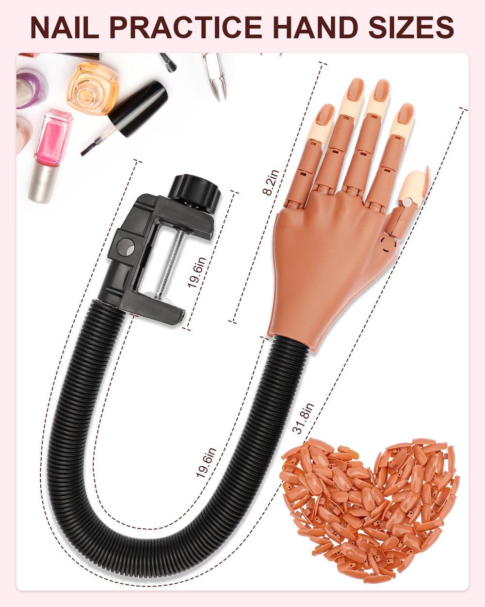 Difenni nail-art beginners kit is ideal for DIY enthusiasts