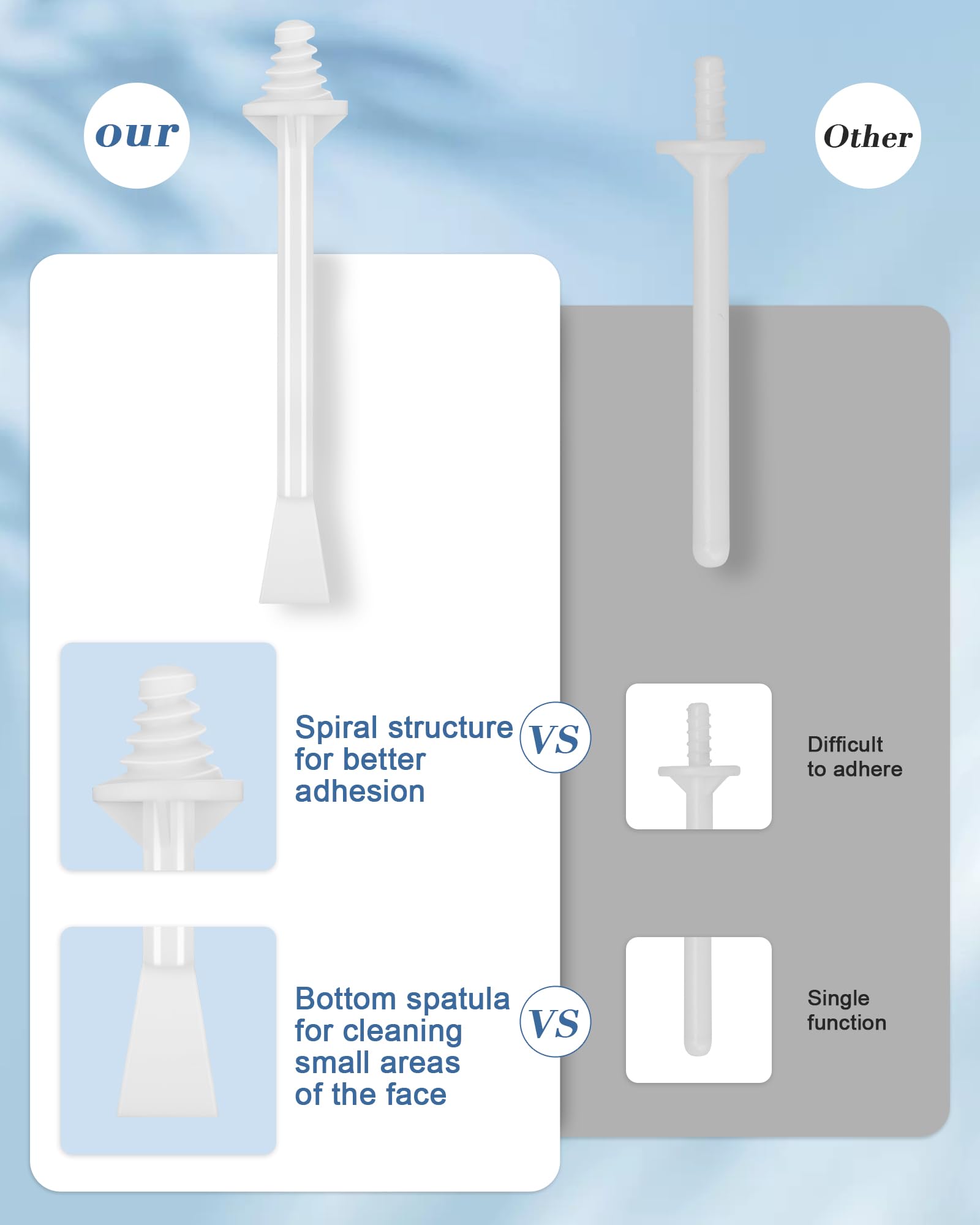 Difenni nostril wax application focus shows gentle hair removal options.