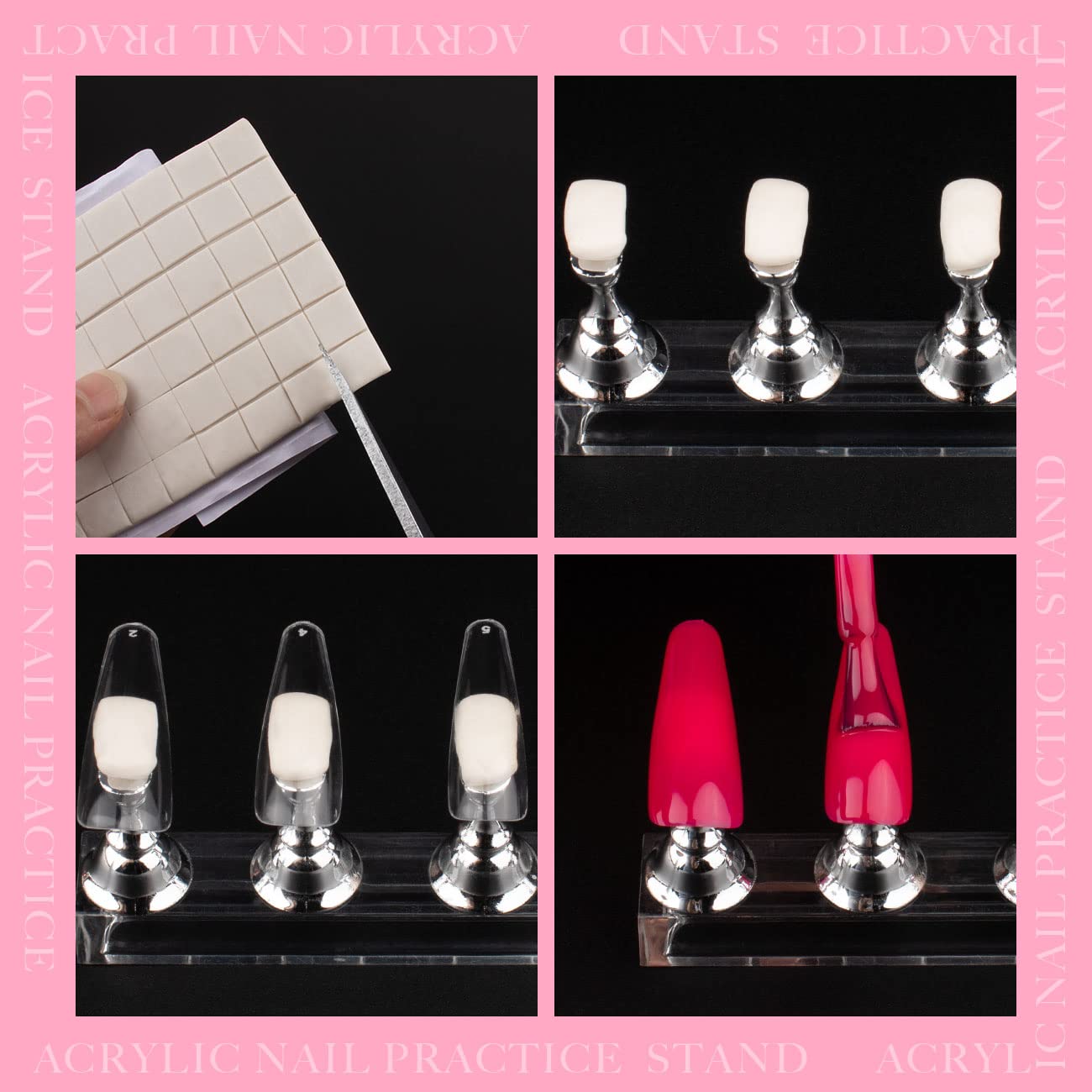 Difenni reusable adhesive putty highlighted for secure nail mounting.