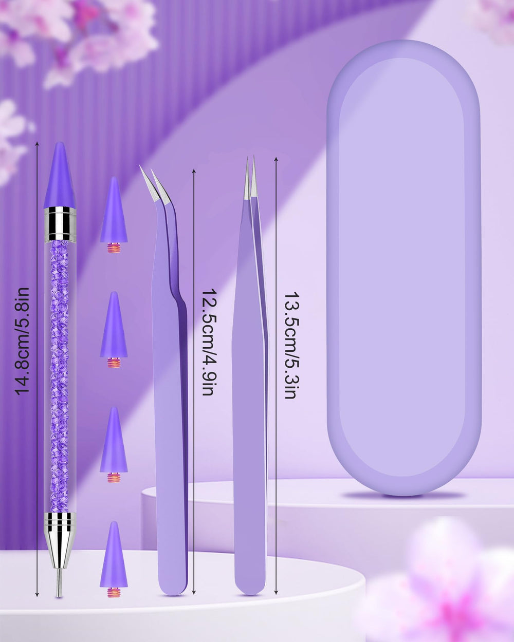Difenni rhinestone applicator in action for craft projects