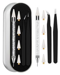 Difenni rhinestone picker applicator for precise nail art placement.