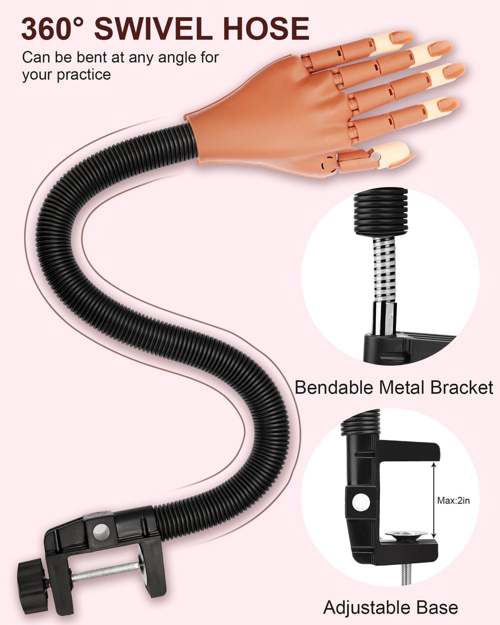 Difenni upgraded deep groove tips prevent nail tips from detaching during use