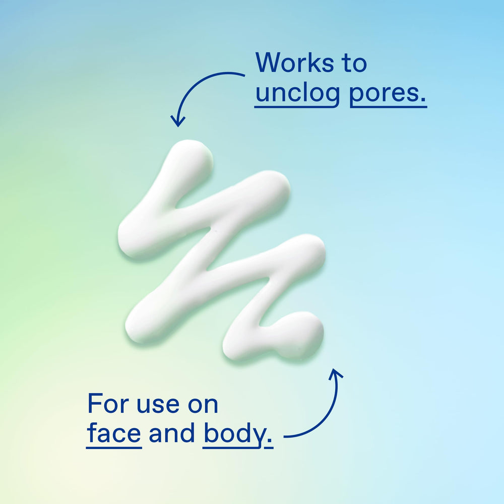 Close-up of cleanser foam removing impurities from pores