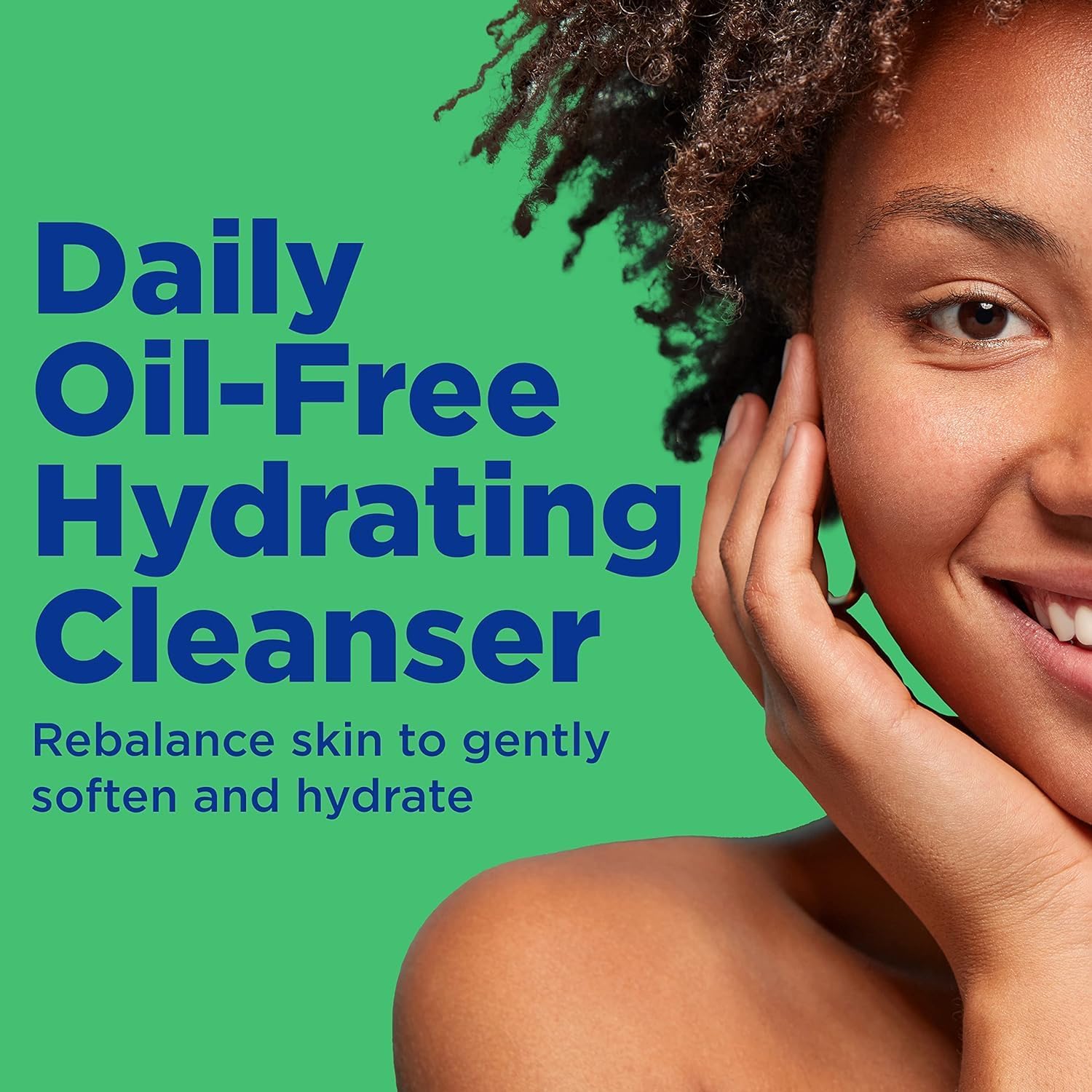 Differin daily oil-free hydrating cleanser lather removes surface oil gently