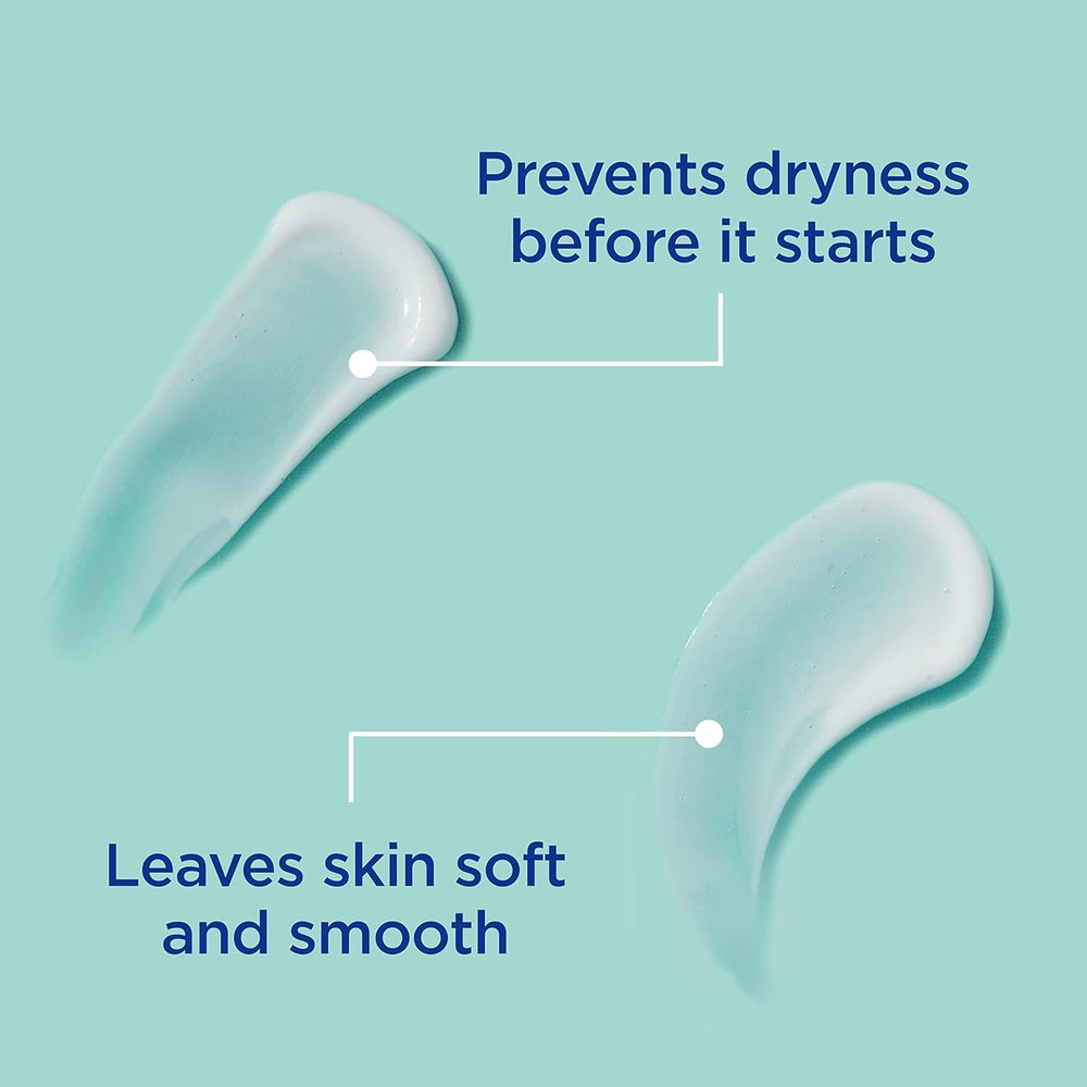 Differin moisturizer on hands and body for gentle daily care.