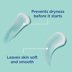 Differin moisturizer on hands and body for gentle daily care.