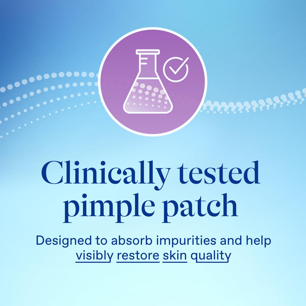 Differin Power Patch applying to skin shows a smooth, breathable finish.