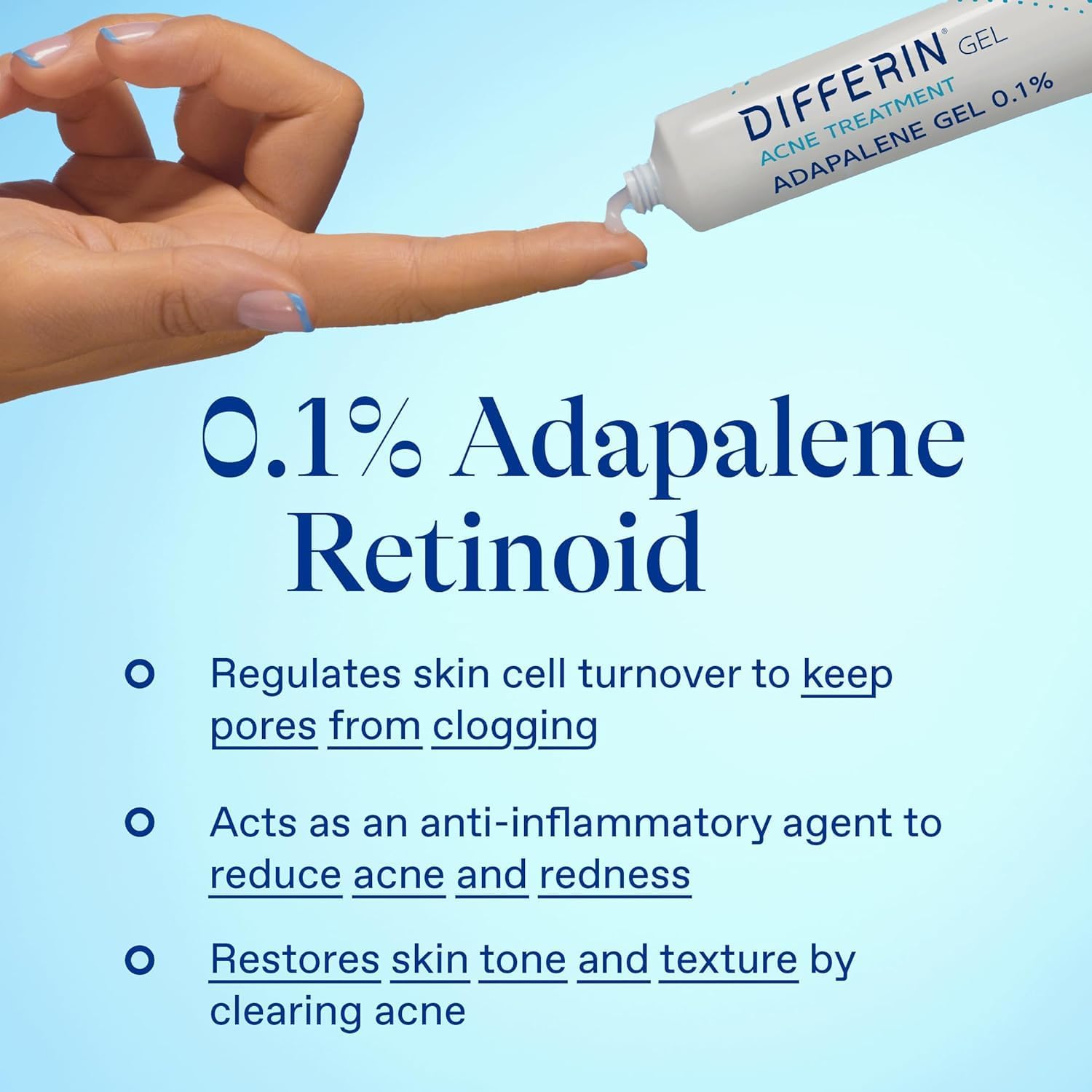 Differin SPF 30 moisturizer protecting skin from sun daily