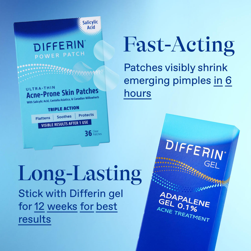 Texture improvement focus after using Differin daily treatment