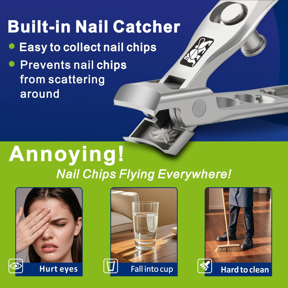 DIGNITY precision cutting blades deliver clean, smooth nail trims.