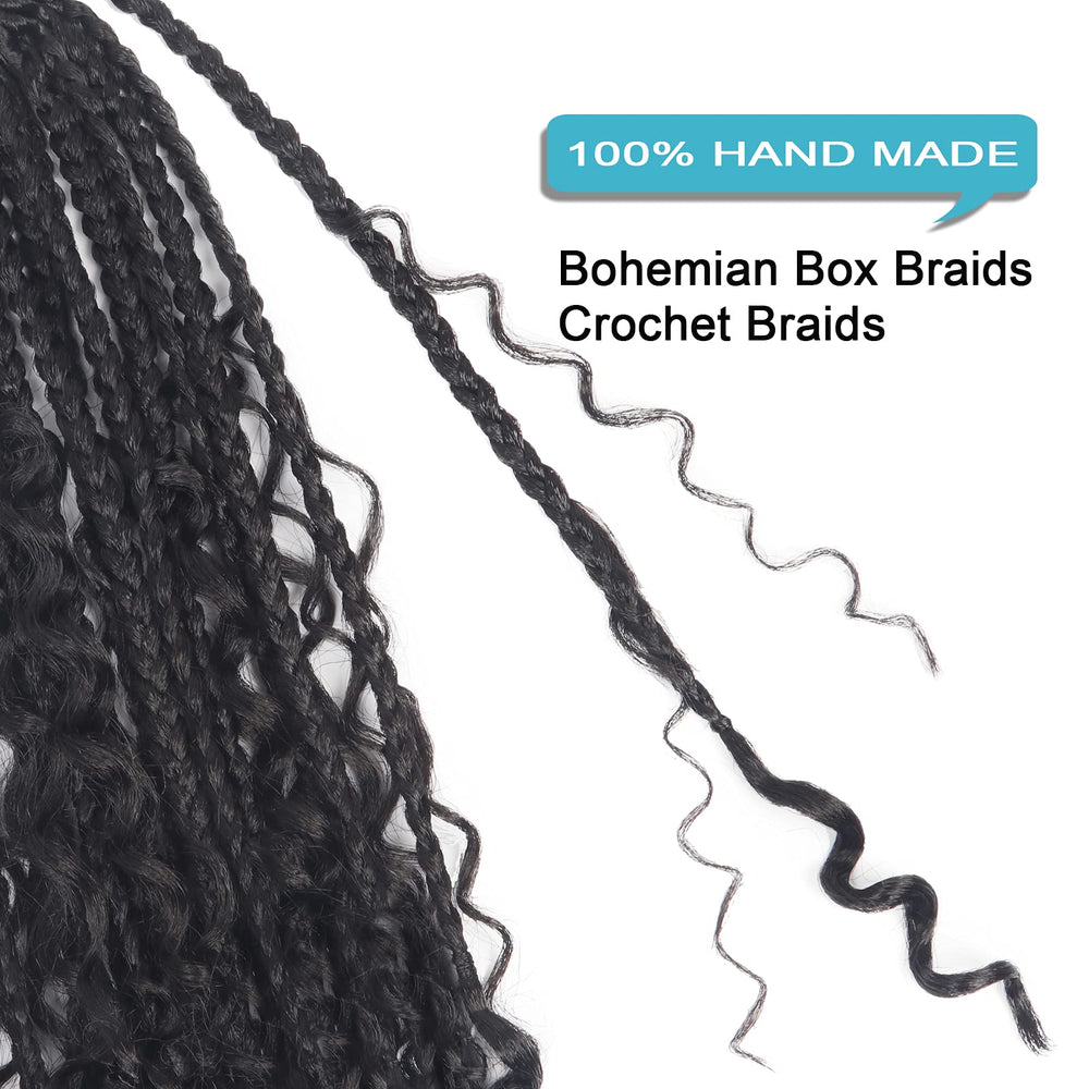 Diha Goddess Box Braids natural-looking texture without heavy seams