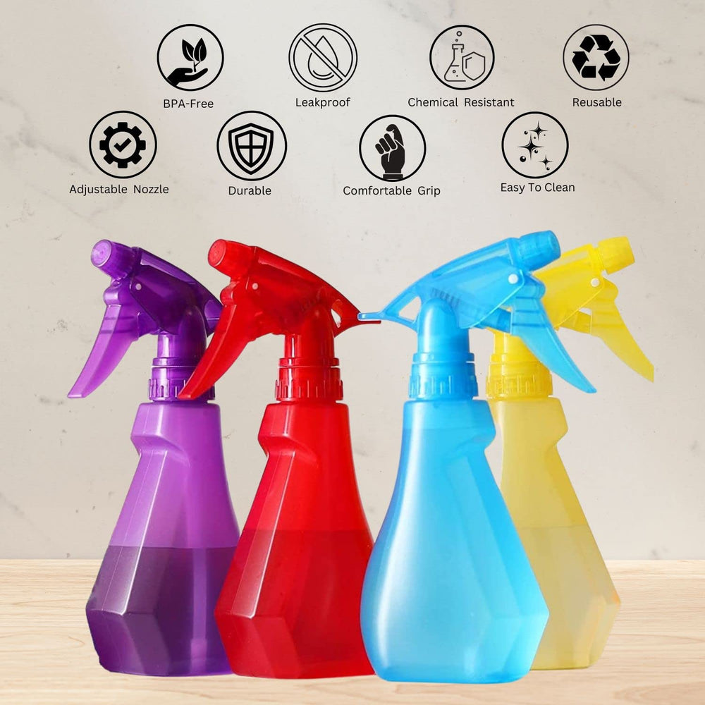 DilaBee multicolor spray bottle blue offers adjustable mist for versatile use