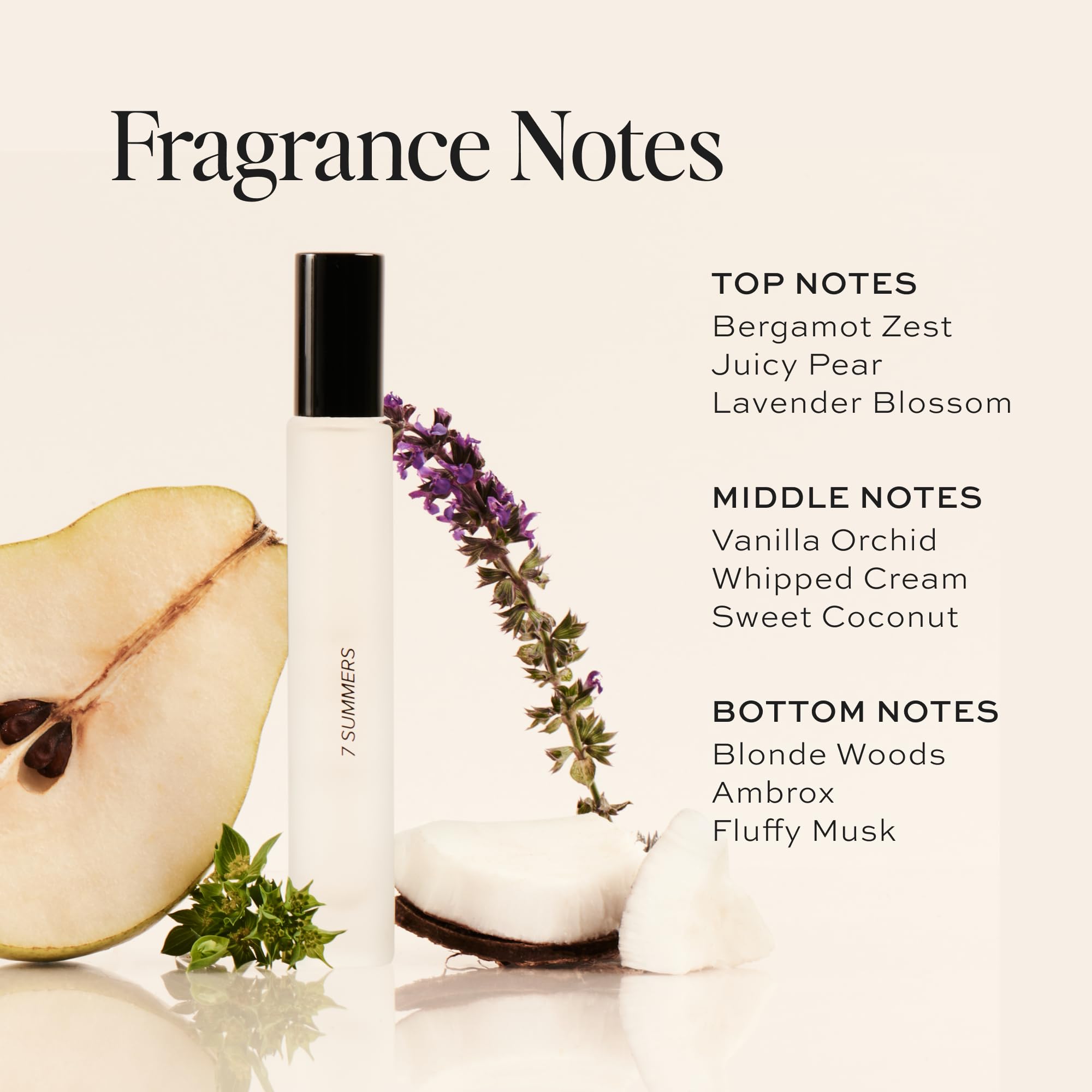 DIME Beauty 7 Summers bottle closeup highlights a whimsical sweet floral scent.