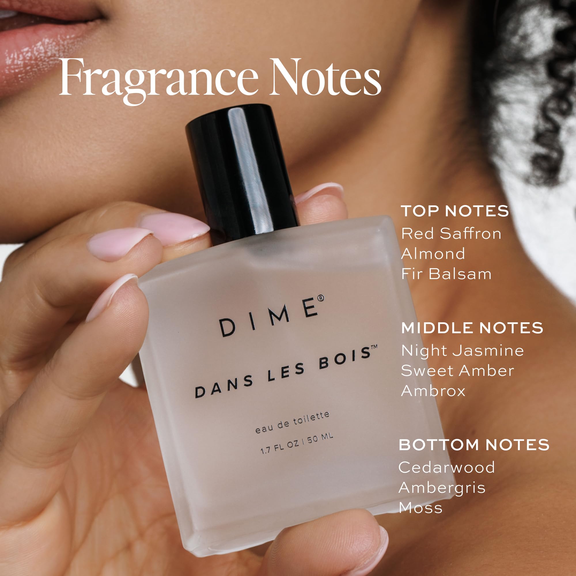 DIME label and eco-packaging emphasize clean ingredients and sustainability.