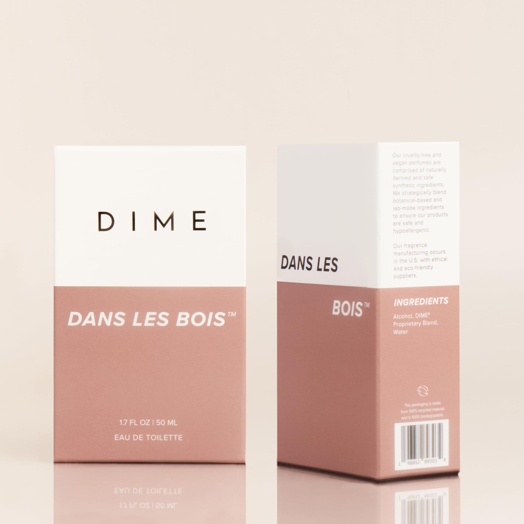 DIME wearer outdoors image demonstrates versatile scent in natural settings.