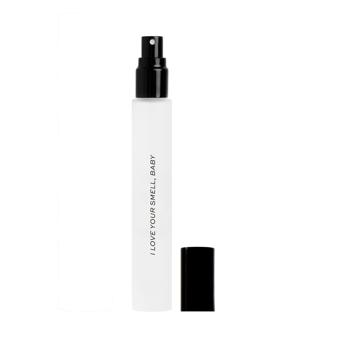 DIME I Love Your Smell Baby bottle front, compact daily fragrance