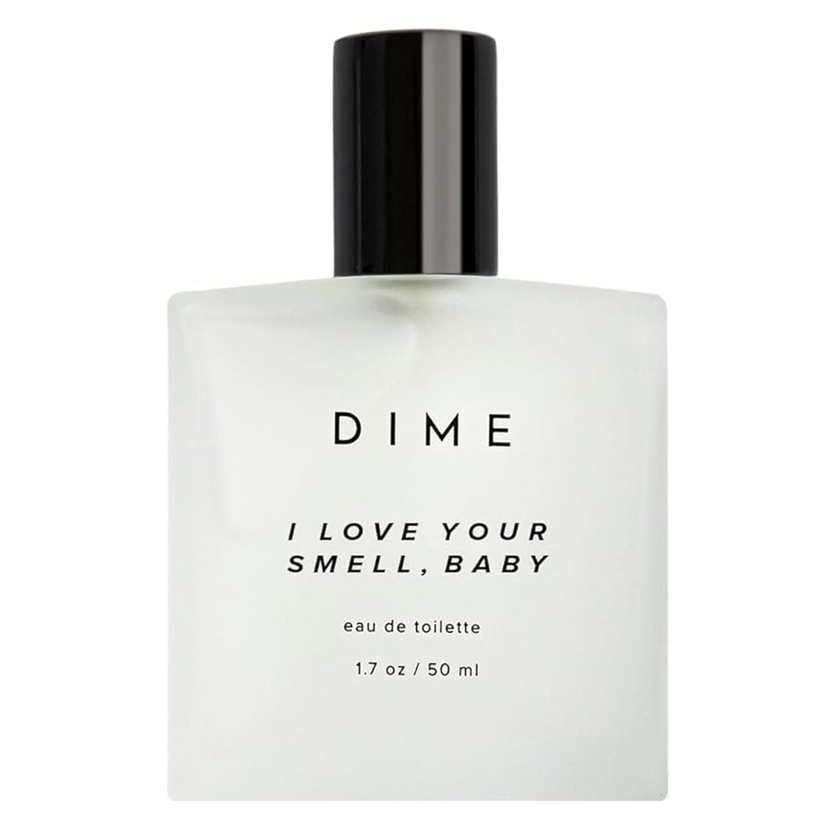 DIME Beauty I Love Your Smell Baby bottle with fruity floral profile for everyday wear.