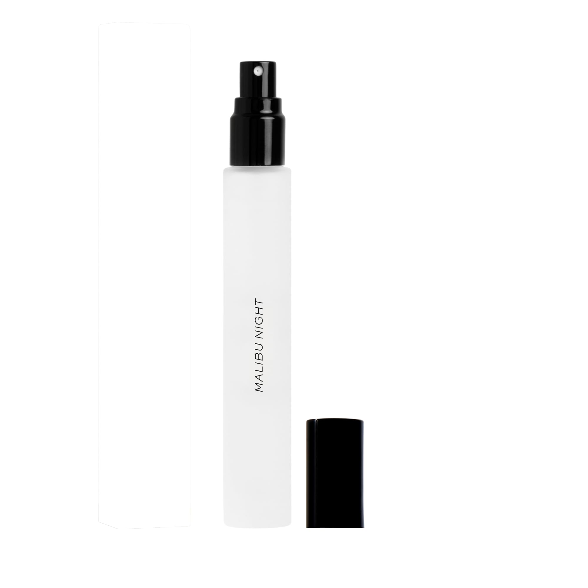 DIME Malibu Night bottle styled for everyday wear and light floral scent.