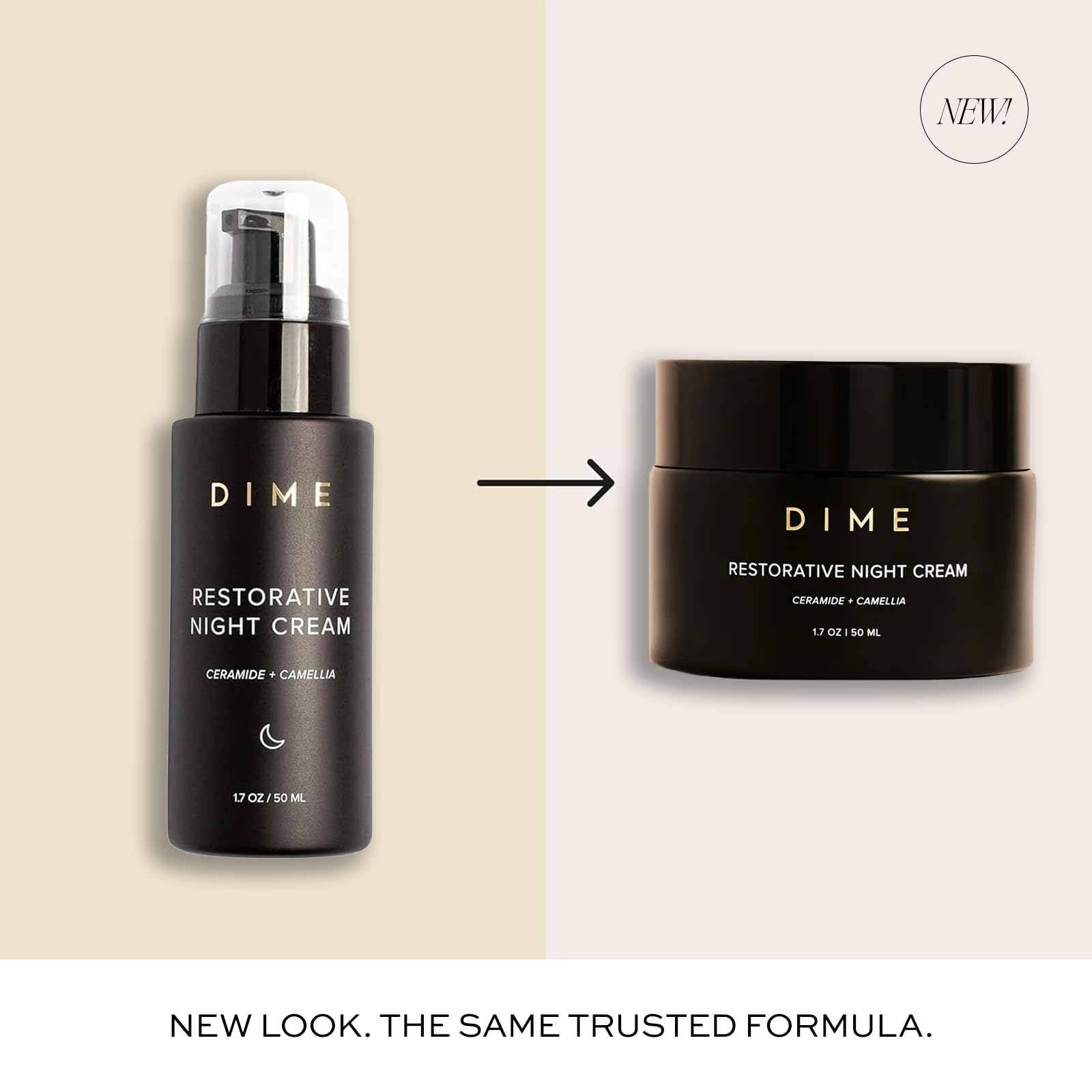 DIME Restorative Night Cream sea buckthorn berries highlight nourishing ingredients and gentle care