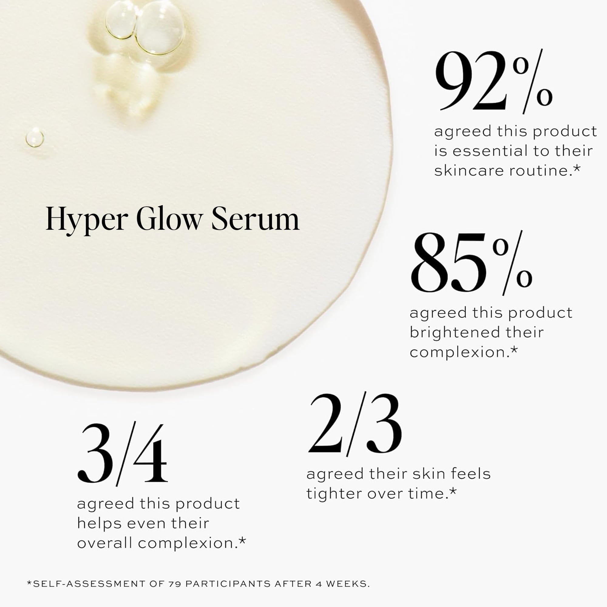 DIME Beauty Hyper Glow and Hyaluronic Acid duo on nightstand.