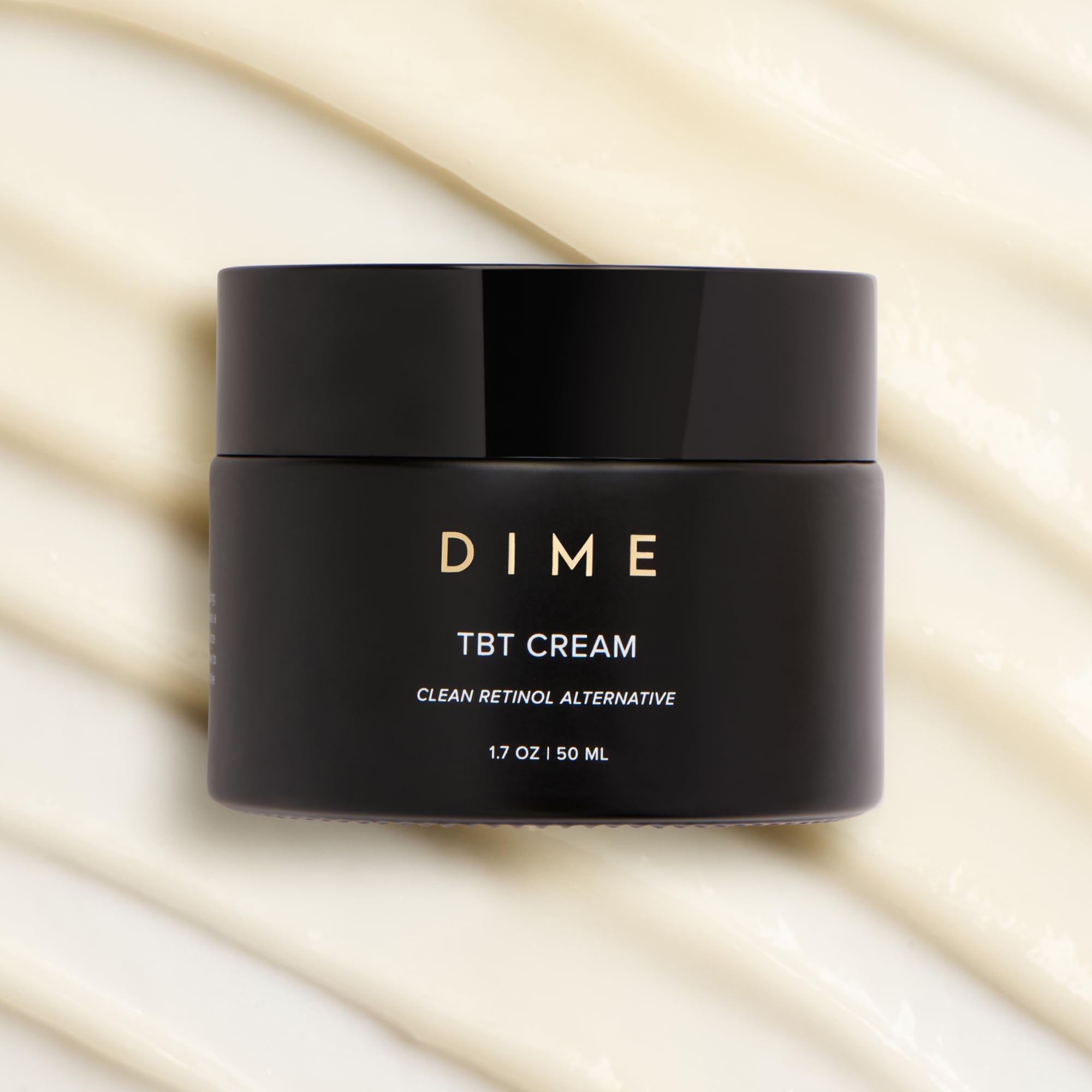 DIME Beauty TBT Cream eco-friendly packaging highlights mindful skincare.