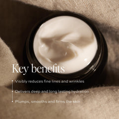 DIME Beauty TBT Eye Cream texture swirl emphasizing luxurious hydration
