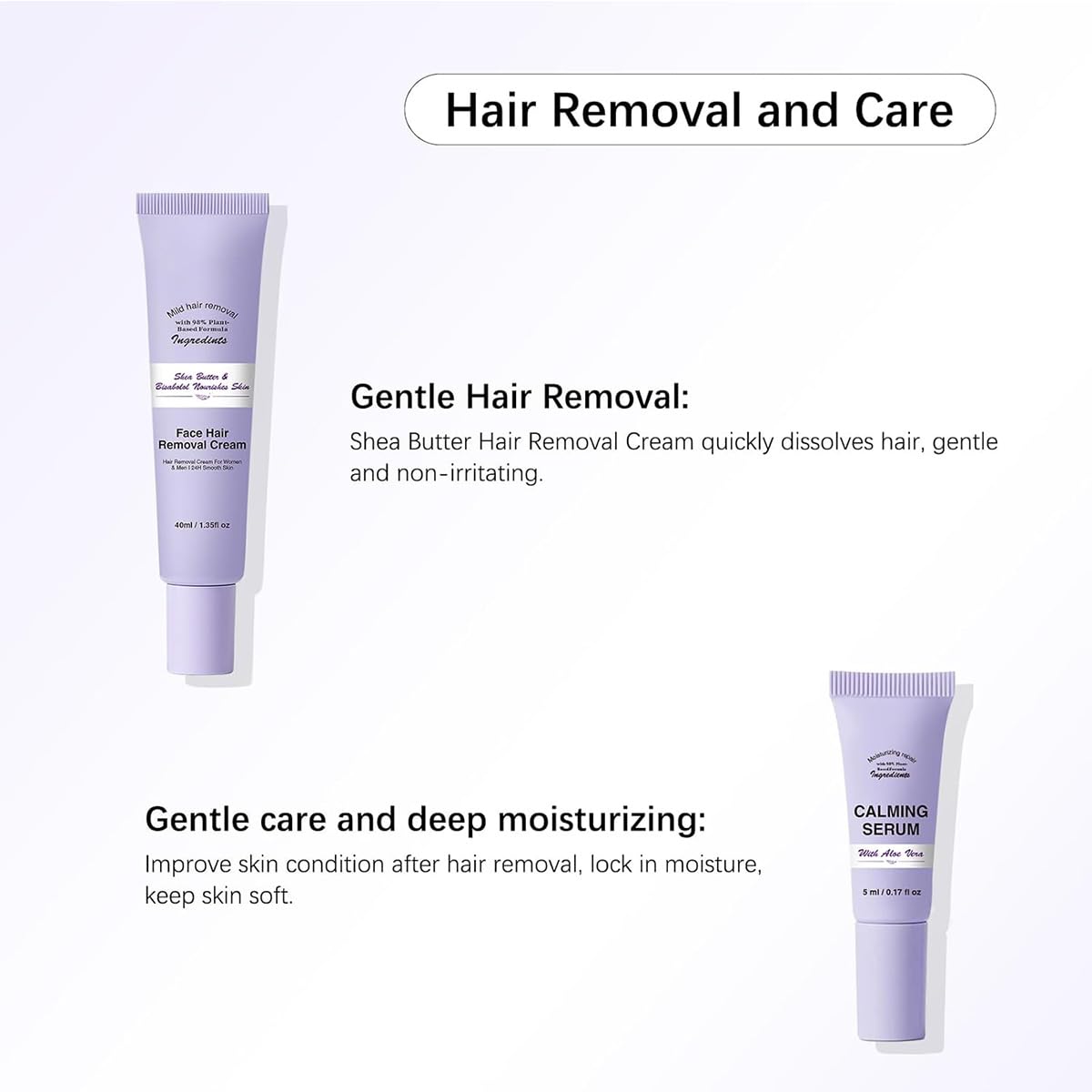 DIMOT facial-hair-removal-cream-application demonstrates gentle, controlled cream application