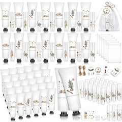 Dimsile Christmas hand cream tubes showcase rustic design for daily hand moisture.