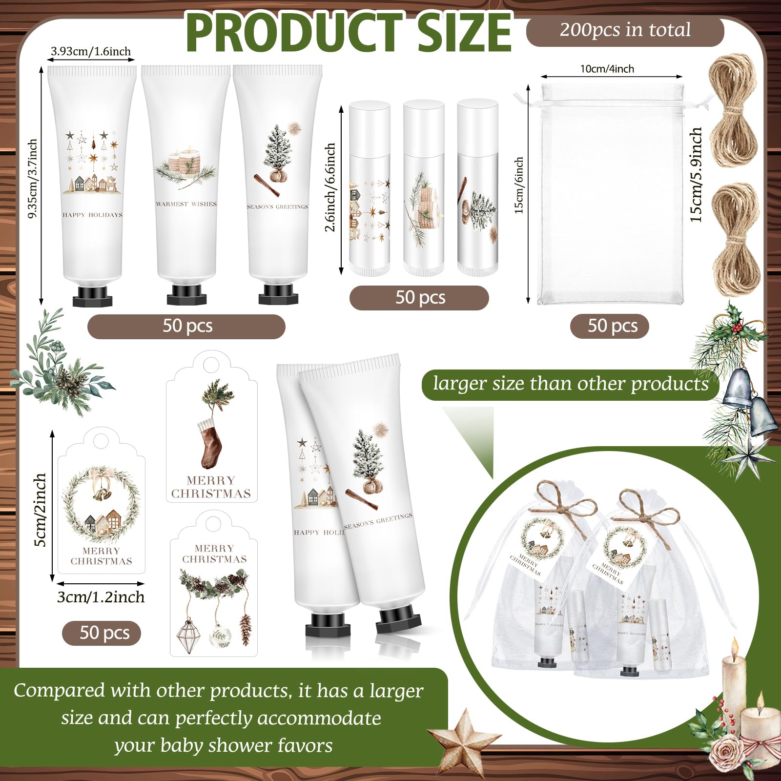 Dimsile organza bags present gift-ready packaging for party favors.
