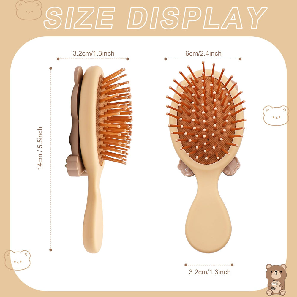 DINATIS bear cartoon design on back adds friendly appeal during brushing time